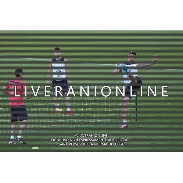 Olivier GIROUD - 17.06.2014 - Entrainement Equipe de France -Riberao Preto Photo : Dave Winter / Icon Sport /Agenzia Aldo Liverani sas - ITALY ONLY - Allenamento della nazionale della Francia Coppa del mondo Brasile 2014