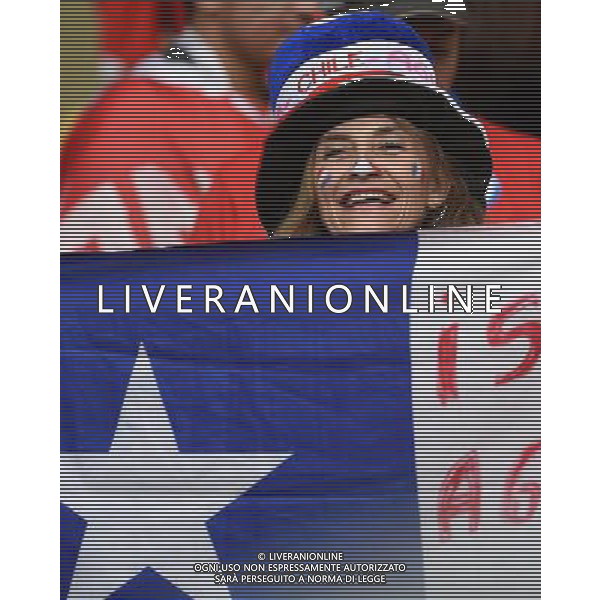 FIFA World Cup Brasile 2014 Gruppo B Rio de Janeiro - 18.06.2014 Spagna-Cile Nella Foto:tifosi /Ph.Vitez-Ag. Aldo Liverani