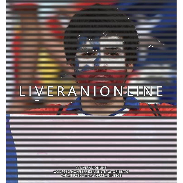 FIFA World Cup Brasile 2014 Gruppo B Rio de Janeiro - 18.06.2014 Spagna-Cile Nella Foto:tifosi /Ph.Vitez-Ag. Aldo Liverani