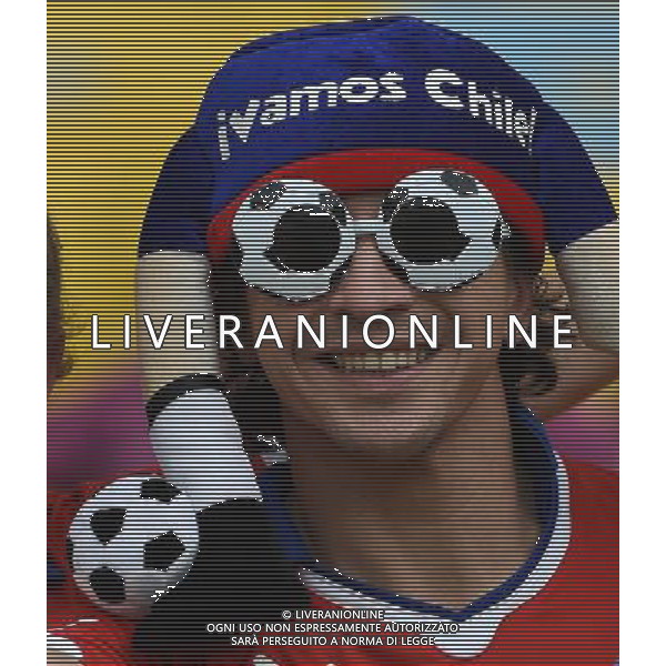 FIFA World Cup Brasile 2014 Gruppo B Rio de Janeiro - 18.06.2014 Spagna-Cile Nella Foto:tifosi /Ph.Vitez-Ag. Aldo Liverani