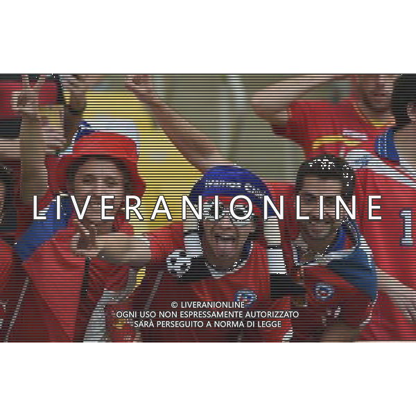 FIFA World Cup Brasile 2014 Gruppo B Rio de Janeiro - 18.06.2014 Spagna-Cile Nella Foto:tifosi /Ph.Vitez-Ag. Aldo Liverani