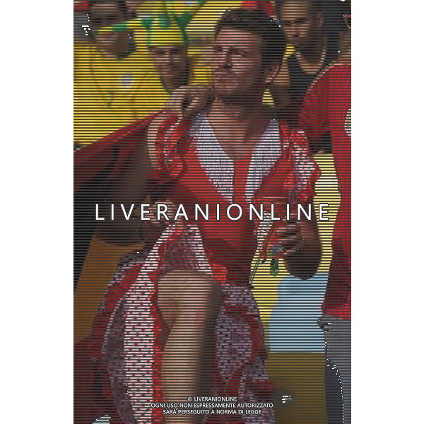 FIFA World Cup Brasile 2014 Gruppo B Rio de Janeiro - 18.06.2014 Spagna-Cile Nella Foto:tifosi /Ph.Vitez-Ag. Aldo Liverani