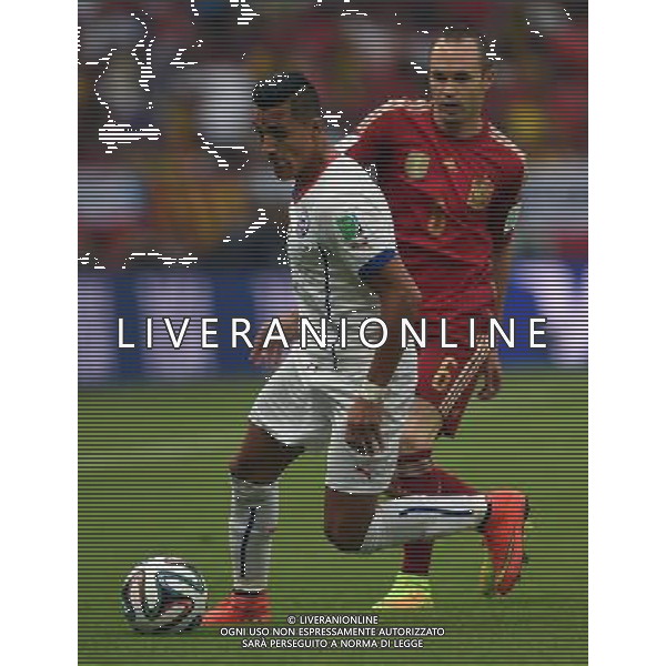 FIFA World Cup Brasile 2014 Gruppo B Rio de Janeiro - 18.06.2014 Spagna-Cile Nella Foto:sanchez iniesta /Ph.Vitez-Ag. Aldo Liverani