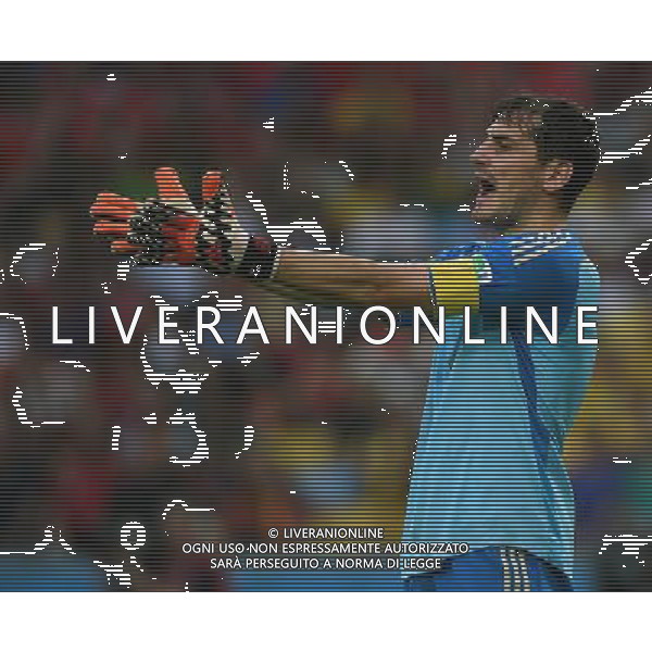 FIFA World Cup Brasile 2014 Gruppo B Rio de Janeiro - 18.06.2014 Spagna-Cile Nella Foto:casillas /Ph.Vitez-Ag. Aldo Liverani