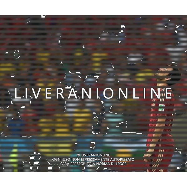 FIFA World Cup Brasile 2014 Gruppo B Rio de Janeiro - 18.06.2014 Spagna-Cile Nella Foto:delusione busquets /Ph.Vitez-Ag. Aldo Liverani