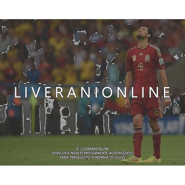 FIFA World Cup Brasile 2014 Gruppo B Rio de Janeiro - 18.06.2014 Spagna-Cile Nella Foto:delusione busquets /Ph.Vitez-Ag. Aldo Liverani