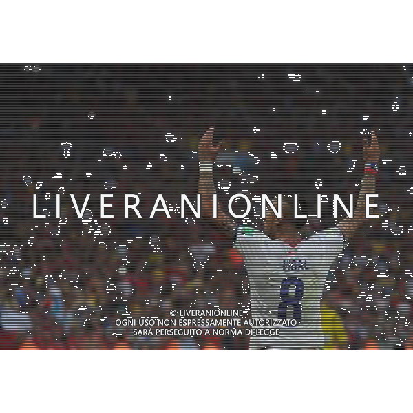 FIFA World Cup Brasile 2014 Gruppo B Rio de Janeiro - 18.06.2014 Spagna-Cile Nella Foto:vidal esulta /Ph.Vitez-Ag. Aldo Liverani