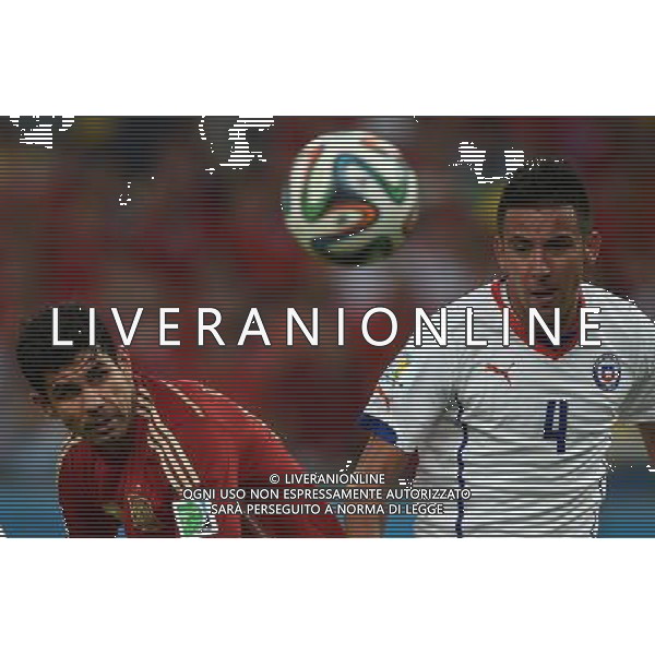 FIFA World Cup Brasile 2014 Gruppo B Rio de Janeiro - 18.06.2014 Spagna-Cile Nella Foto:isla diego costa /Ph.Vitez-Ag. Aldo Liverani