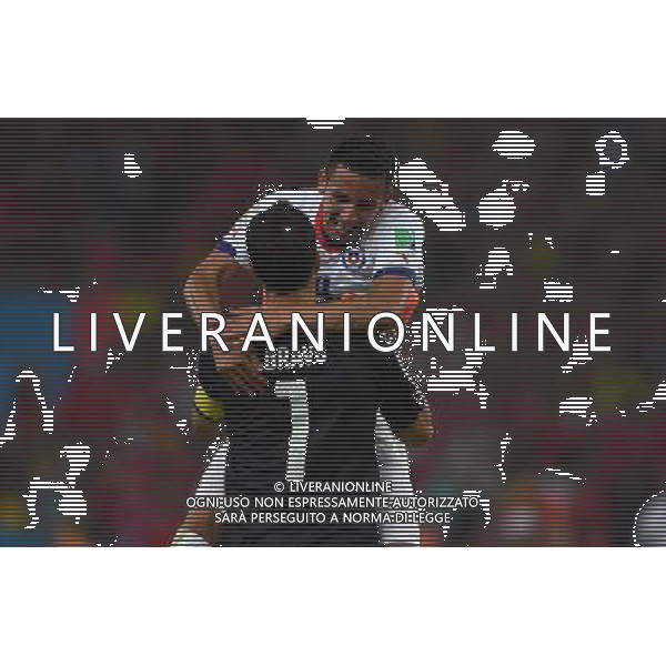 FIFA World Cup Brasile 2014 Gruppo B Rio de Janeiro - 18.06.2014 Spagna-Cile Nella Foto:isla festeggia con bravo /Ph.Vitez-Ag. Aldo Liverani