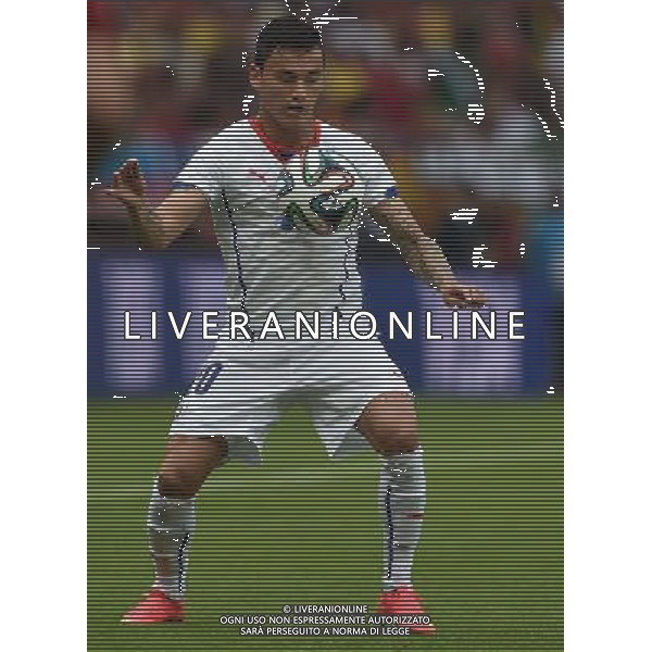 FIFA World Cup Brasile 2014 Gruppo B Rio de Janeiro - 18.06.2014 Spagna-Cile Nella Foto:Aranguiz Charles /Ph.Vitez-Ag. Aldo Liverani