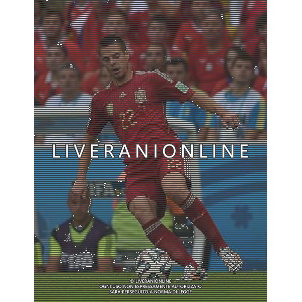 FIFA World Cup Brasile 2014 Gruppo B Rio de Janeiro - 18.06.2014 Spagna-Cile Nella Foto:Azpilicueta Cesar /Ph.Vitez-Ag. Aldo Liverani