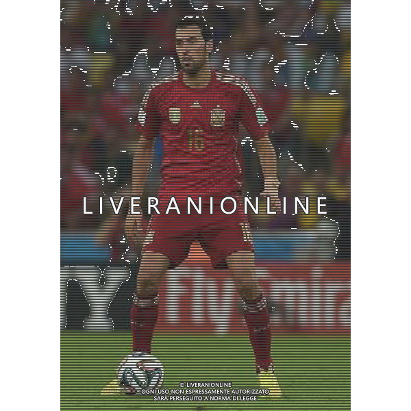 FIFA World Cup Brasile 2014 Gruppo B Rio de Janeiro - 18.06.2014 Spagna-Cile Nella Foto:Busquets Sergio /Ph.Vitez-Ag. Aldo Liverani