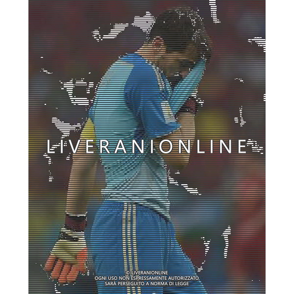 FIFA World Cup Brasile 2014 Gruppo B Rio de Janeiro - 18.06.2014 Spagna-Cile Nella Foto:Casillas Iker /Ph.Vitez-Ag. Aldo Liverani