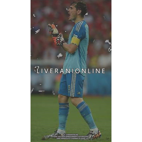 FIFA World Cup Brasile 2014 Gruppo B Rio de Janeiro - 18.06.2014 Spagna-Cile Nella Foto:Casillas Iker /Ph.Vitez-Ag. Aldo Liverani