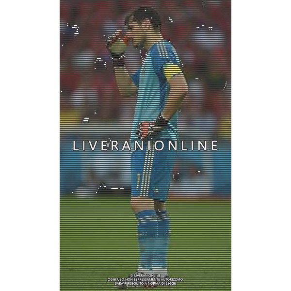 FIFA World Cup Brasile 2014 Gruppo B Rio de Janeiro - 18.06.2014 Spagna-Cile Nella Foto:Casillas Iker /Ph.Vitez-Ag. Aldo Liverani