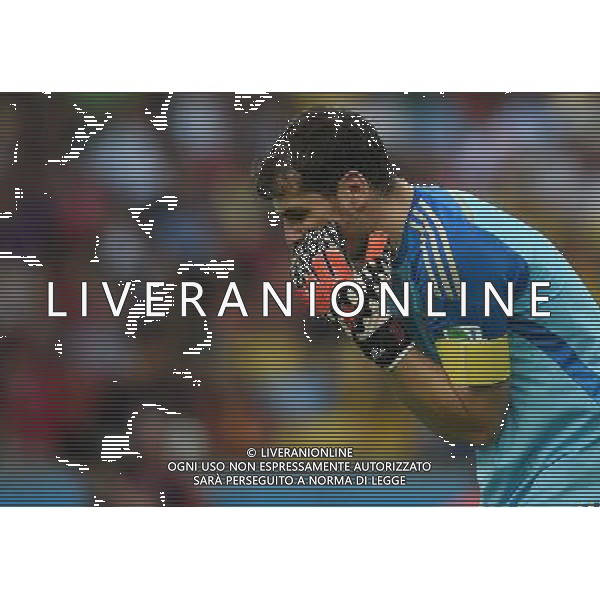 FIFA World Cup Brasile 2014 Gruppo B Rio de Janeiro - 18.06.2014 Spagna-Cile Nella Foto:Casillas Iker /Ph.Vitez-Ag. Aldo Liverani