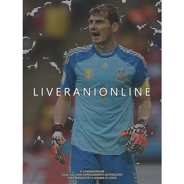 FIFA World Cup Brasile 2014 Gruppo B Rio de Janeiro - 18.06.2014 Spagna-Cile Nella Foto:Casillas Iker /Ph.Vitez-Ag. Aldo Liverani