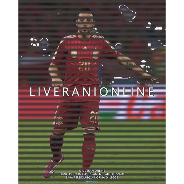 FIFA World Cup Brasile 2014 Gruppo B Rio de Janeiro - 18.06.2014 Spagna-Cile Nella Foto:Cazorla Santi /Ph.Vitez-Ag. Aldo Liverani