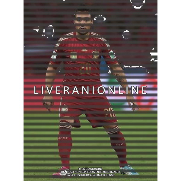 FIFA World Cup Brasile 2014 Gruppo B Rio de Janeiro - 18.06.2014 Spagna-Cile Nella Foto:Cazorla Santi /Ph.Vitez-Ag. Aldo Liverani