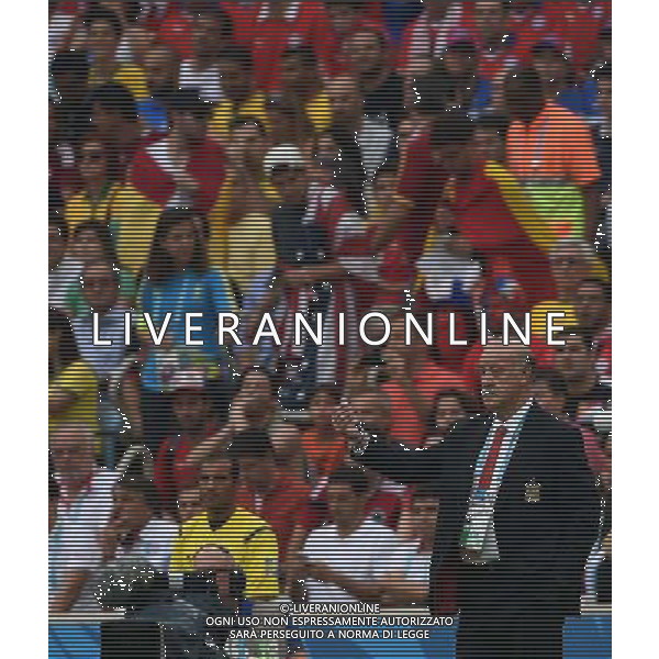 FIFA World Cup Brasile 2014 Gruppo B Rio de Janeiro - 18.06.2014 Spagna-Cile Nella Foto:Del Bosque Vicente /Ph.Vitez-Ag. Aldo Liverani