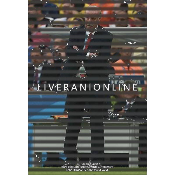 FIFA World Cup Brasile 2014 Gruppo B Rio de Janeiro - 18.06.2014 Spagna-Cile Nella Foto:Del Bosque Vicente /Ph.Vitez-Ag. Aldo Liverani