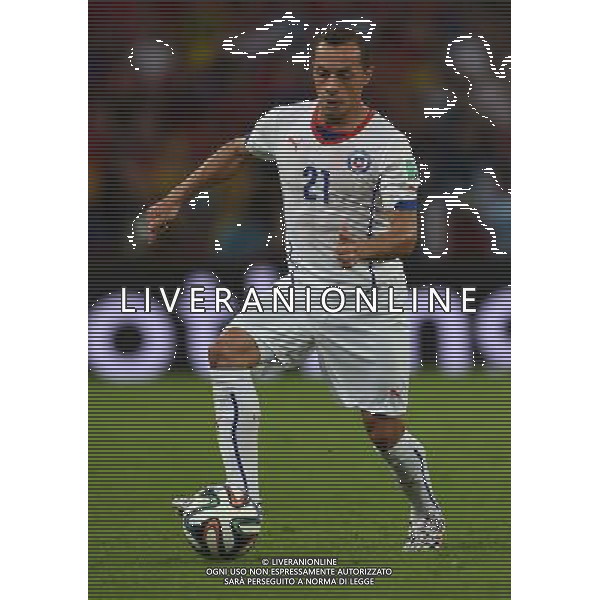 FIFA World Cup Brasile 2014 Gruppo B Rio de Janeiro - 18.06.2014 Spagna-Cile Nella Foto:Diaz Marcelo /Ph.Vitez-Ag. Aldo Liverani