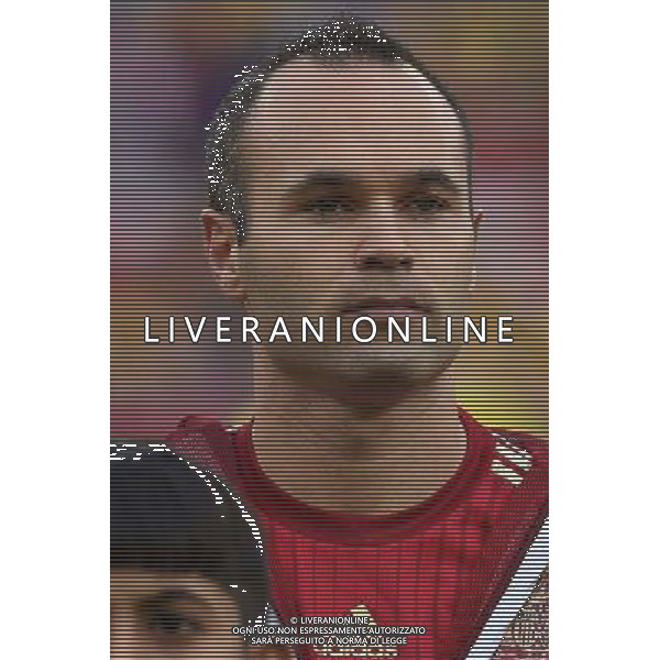 FIFA World Cup Brasile 2014 Gruppo B Rio de Janeiro - 18.06.2014 Spagna-Cile Nella Foto:Iniesta Andres /Ph.Vitez-Ag. Aldo Liverani