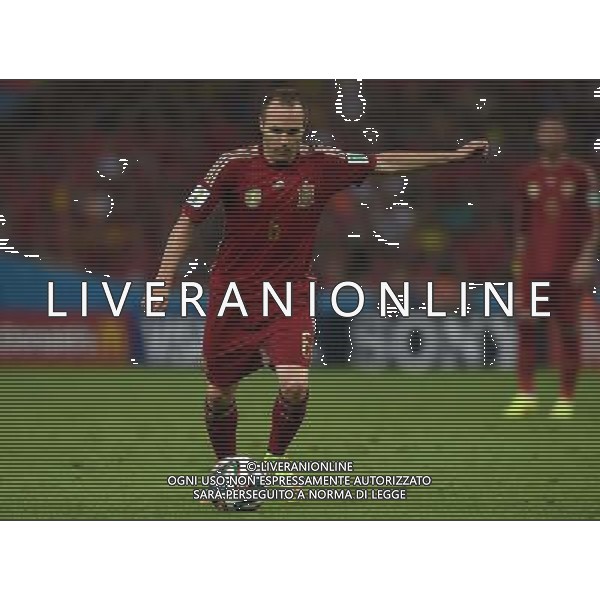 FIFA World Cup Brasile 2014 Gruppo B Rio de Janeiro - 18.06.2014 Spagna-Cile Nella Foto:Iniesta Andres /Ph.Vitez-Ag. Aldo Liverani