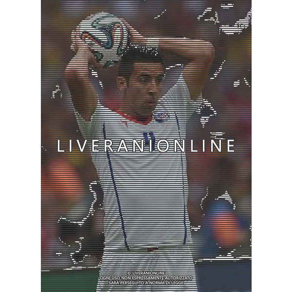 FIFA World Cup Brasile 2014 Gruppo B Rio de Janeiro - 18.06.2014 Spagna-Cile Nella Foto:Isla Mauricio /Ph.Vitez-Ag. Aldo Liverani