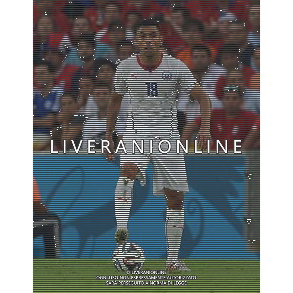 FIFA World Cup Brasile 2014 Gruppo B Rio de Janeiro - 18.06.2014 Spagna-Cile Nella Foto:Jara Gonzalo /Ph.Vitez-Ag. Aldo Liverani