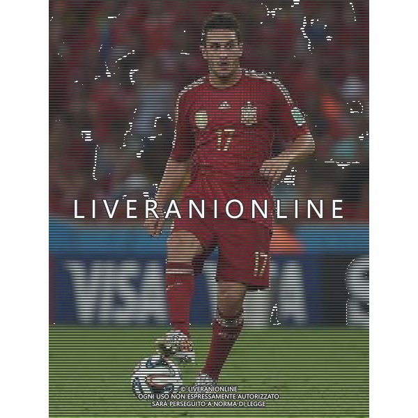 FIFA World Cup Brasile 2014 Gruppo B Rio de Janeiro - 18.06.2014 Spagna-Cile Nella Foto:Koke /Ph.Vitez-Ag. Aldo Liverani