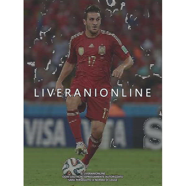 FIFA World Cup Brasile 2014 Gruppo B Rio de Janeiro - 18.06.2014 Spagna-Cile Nella Foto:Koke /Ph.Vitez-Ag. Aldo Liverani