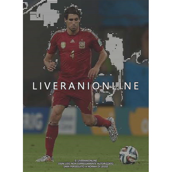 FIFA World Cup Brasile 2014 Gruppo B Rio de Janeiro - 18.06.2014 Spagna-Cile Nella Foto:Martinez Javi /Ph.Vitez-Ag. Aldo Liverani