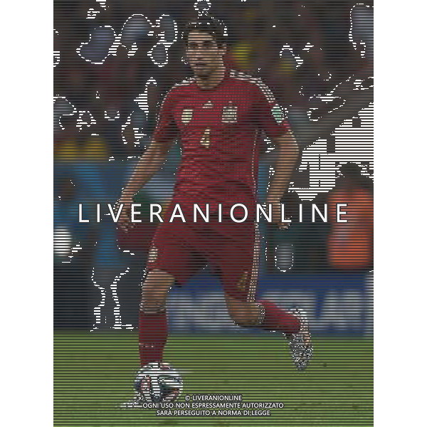 FIFA World Cup Brasile 2014 Gruppo B Rio de Janeiro - 18.06.2014 Spagna-Cile Nella Foto:Martinez Javi /Ph.Vitez-Ag. Aldo Liverani