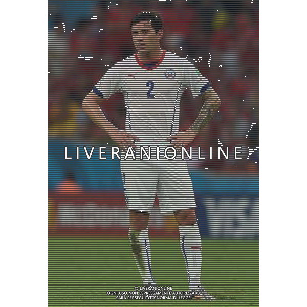 FIFA World Cup Brasile 2014 Gruppo B Rio de Janeiro - 18.06.2014 Spagna-Cile Nella Foto:Mena Eugenio /Ph.Vitez-Ag. Aldo Liverani