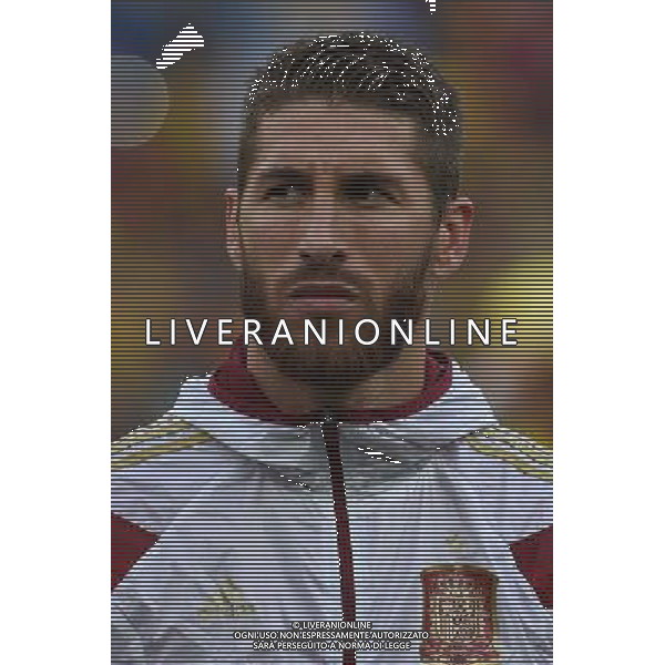 FIFA World Cup Brasile 2014 Gruppo B Rio de Janeiro - 18.06.2014 Spagna-Cile Nella Foto:Sergio Ramos /Ph.Vitez-Ag. Aldo Liverani