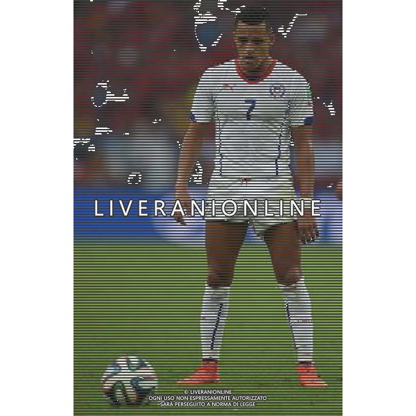 FIFA World Cup Brasile 2014 Gruppo B Rio de Janeiro - 18.06.2014 Spagna-Cile Nella Foto:Sanchez Alexis /Ph.Vitez-Ag. Aldo Liverani