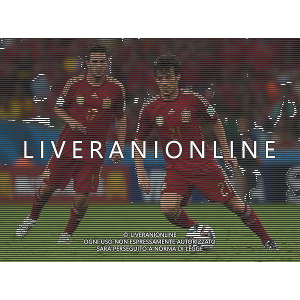 FIFA World Cup Brasile 2014 Gruppo B Rio de Janeiro - 18.06.2014 Spagna-Cile Nella Foto:Silva David /Ph.Vitez-Ag. Aldo Liverani