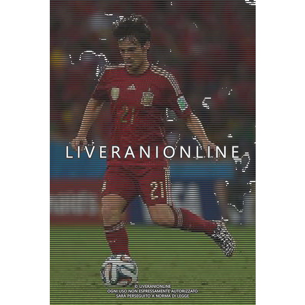 FIFA World Cup Brasile 2014 Gruppo B Rio de Janeiro - 18.06.2014 Spagna-Cile Nella Foto:Silva David /Ph.Vitez-Ag. Aldo Liverani