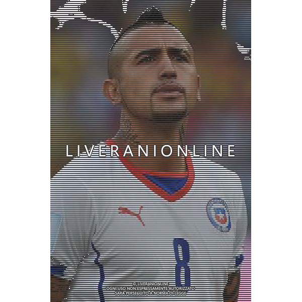 FIFA World Cup Brasile 2014 Gruppo B Rio de Janeiro - 18.06.2014 Spagna-Cile Nella Foto:Vidal Arturo /Ph.Vitez-Ag. Aldo Liverani