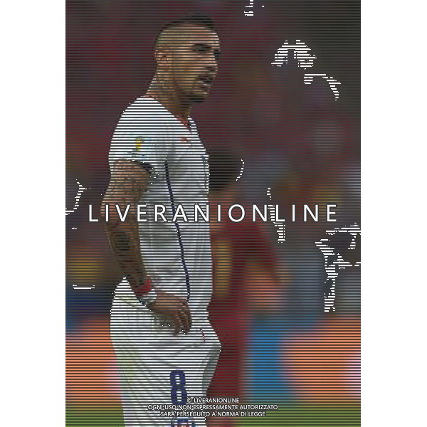 FIFA World Cup Brasile 2014 Gruppo B Rio de Janeiro - 18.06.2014 Spagna-Cile Nella Foto:Vidal Arturo /Ph.Vitez-Ag. Aldo Liverani