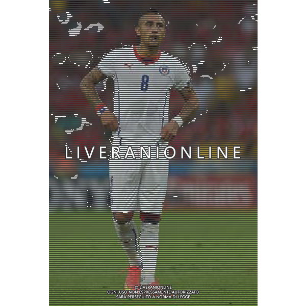 FIFA World Cup Brasile 2014 Gruppo B Rio de Janeiro - 18.06.2014 Spagna-Cile Nella Foto:Vidal Arturo /Ph.Vitez-Ag. Aldo Liverani