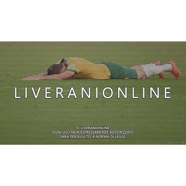 (140618) -- PORTO ALEGRE, June 18, 2014 () -- Australia\'s Matthew Leckie reacts after a Group B match between Australia and Netherlands of 2014 FIFA World Cup at the Estadio Beira-Rio Stadium in Porto Alegre, Brazil, June 18, 2014. Netherlands won 3-2 over Australia on Wednesday. (/Li Ga)(pcy) ©PHOTOSHOT/Agenzia Aldo Liverani sas - ITALY ONLY - EDITORIAL USE ONLY - Australia v Olanda partita del Gruppo B Coppa del Mondo FIFA 2014 Estadio Beira -Rio Stadium di Porto Alegre, in Brasile, 18 Giugno 2014. Olanda ha vinto per 3-2 contro l\'Australia