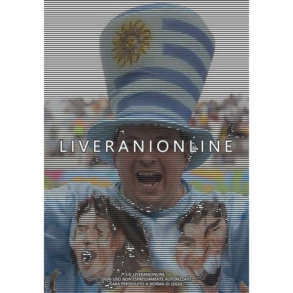 FIFA World Cup Brasile 2014 Gruppo D San Paolo - 19.06.2014 Uruguay-Inghilterra Nella Foto:Tifosi /Ph.Vitez-Ag. Aldo Liverani