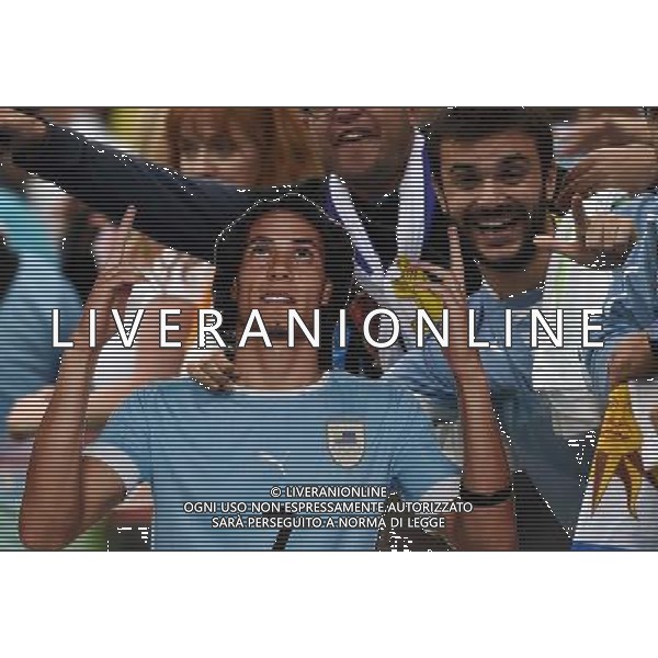 FIFA World Cup Brasile 2014 Gruppo D San Paolo - 19.06.2014 Uruguay-Inghilterra Nella Foto:tifosi cavani /Ph.Vitez-Ag. Aldo Liverani