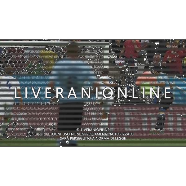 FIFA World Cup Brasile 2014 Gruppo D San Paolo - 19.06.2014 Uruguay-Inghilterra Nella Foto:suarez gol /Ph.Vitez-Ag. Aldo Liverani