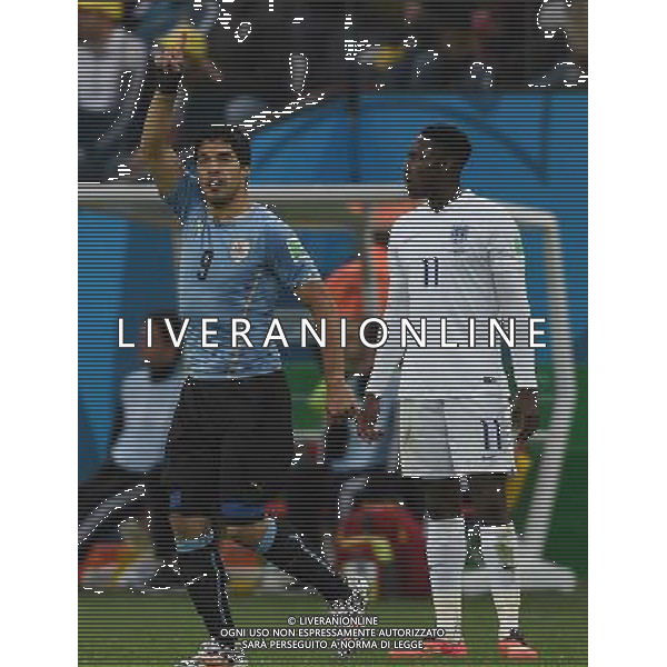 FIFA World Cup Brasile 2014 Gruppo D San Paolo - 19.06.2014 Uruguay-Inghilterra Nella Foto:suarez esulta /Ph.Vitez-Ag. Aldo Liverani
