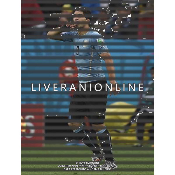 FIFA World Cup Brasile 2014 Gruppo D San Paolo - 19.06.2014 Uruguay-Inghilterra Nella Foto:suarez esulta /Ph.Vitez-Ag. Aldo Liverani