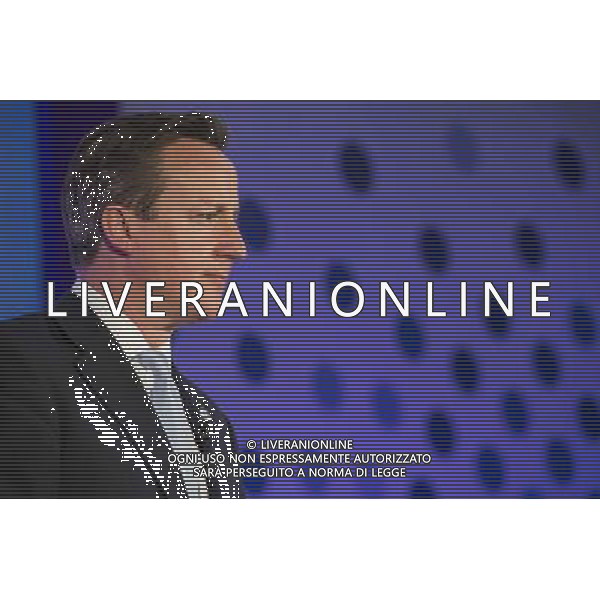 British Prime Minister David Cameron speaks at the Global action against dementia conference at the Guildhall on the 19th of June 2014 in London, England. AG ALDO LIVERANI SAS ONLY ITALY