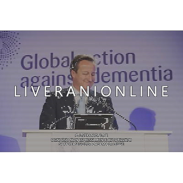 British Prime Minister David Cameron speaks at the Global action against dementia conference at the Guildhall on the 19th of June 2014 in London, England. AG ALDO LIVERANI SAS ONLY ITALY